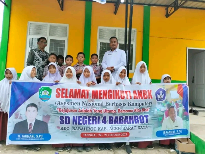 Foto dan Aktivitas Sekolah SD di Aceh Barat Daya