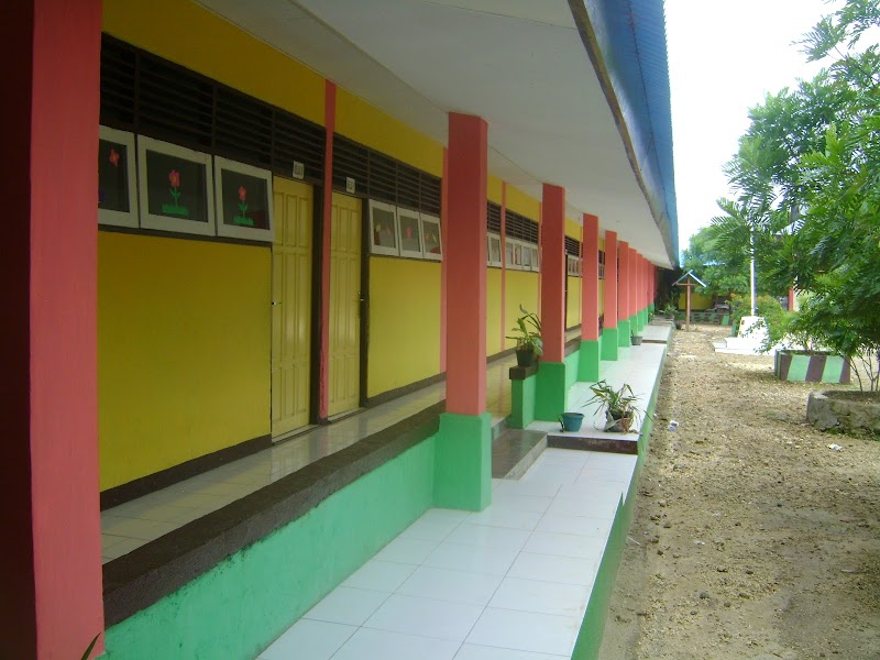 Foto dan Aktivitas Sekolah SD di Maluku Tenggara