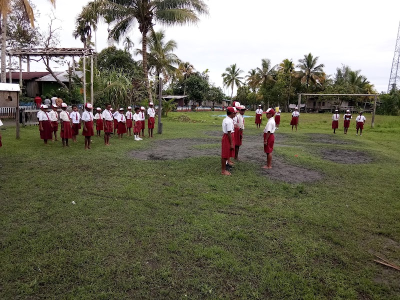 Foto dan Aktivitas Sekolah SD di Memberamo Raya