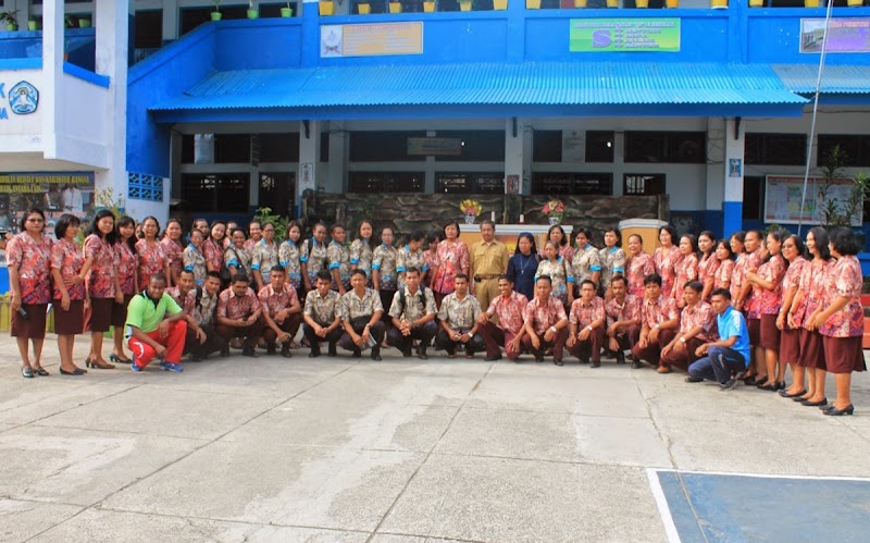 Foto dan Aktivitas Sekolah SD di Merauke