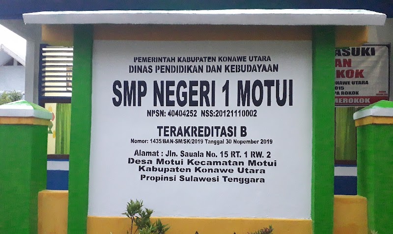 Foto SMP di Kab. Konawe Utara