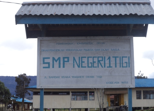 Foto SMP di Kab. Nduga