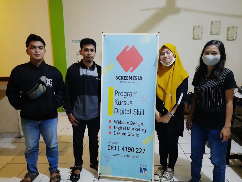 SCREENESIA | Kursus Website, Desain Grafis, Digital Marketing & Programming (1) in Kota Makassar