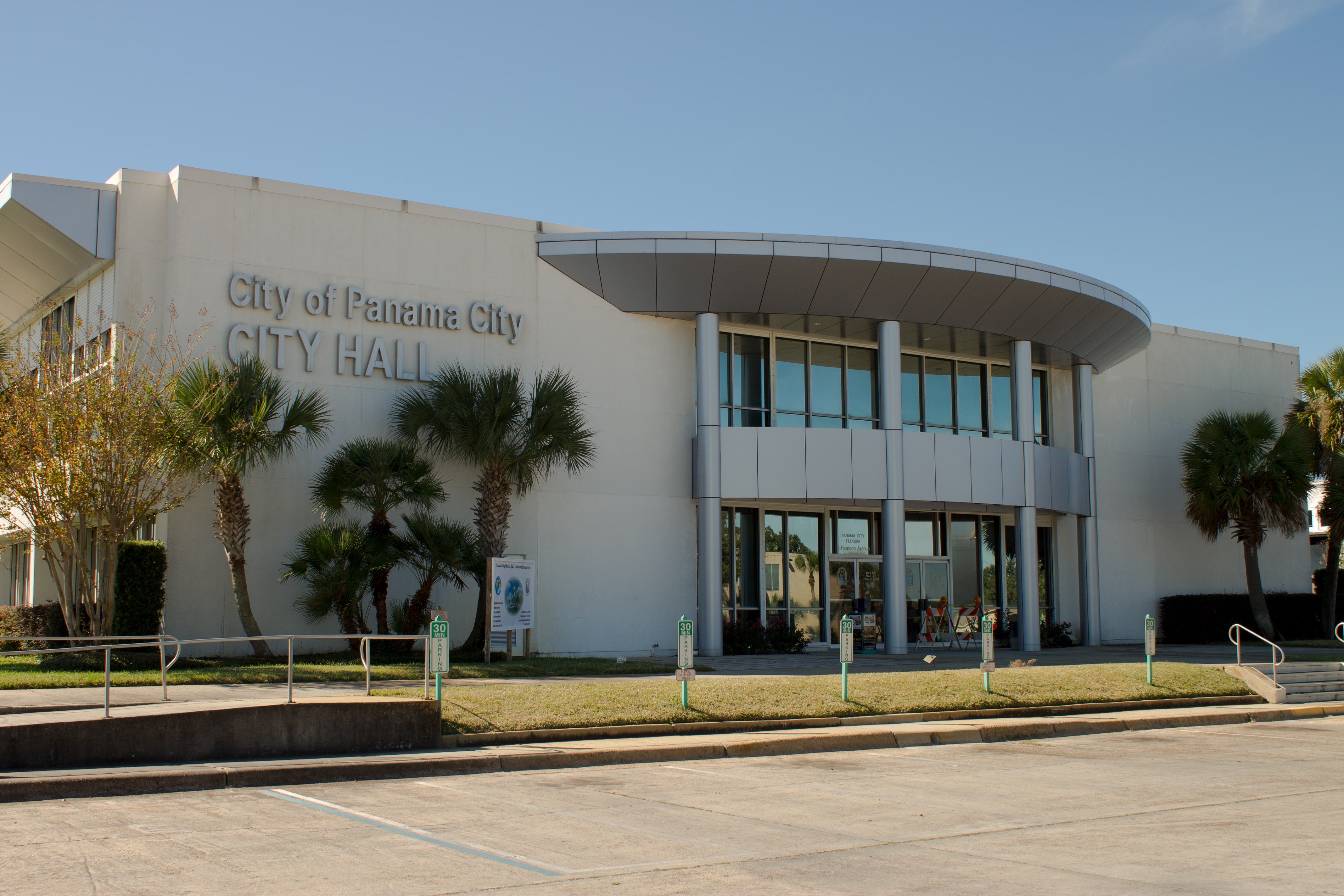 Panama City is a city in and the county seat of Bay County, Florida, United States. Located along U.S. Highway 98 (US 98), it is the largest city between Tallahassee and Pensacola. It is also the most populated city of the Panama City–Lynn Haven, Florida metropolitan statistical area. Panama City was severely damaged when Hurricane Michael made landfall as a Category 5 hurricane on October 10, 2018. As of the 2020 census, the population was 32,939, down from the figure of 36,484 at the 2010 census.

