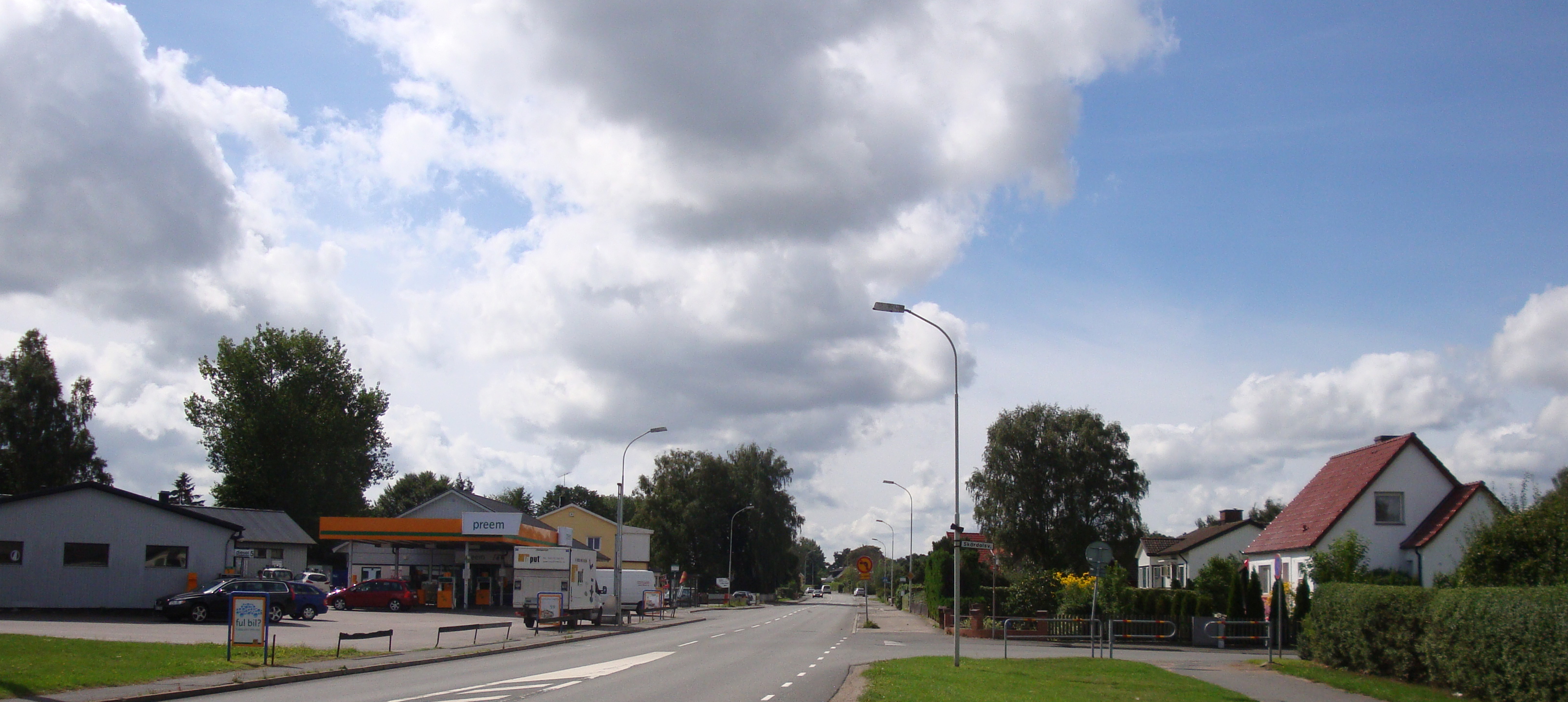 Vä is a former town in Scania, now a village in the municipality of Kristianstad in Sweden, ca 5 km southwest of the town of Kristianstad.